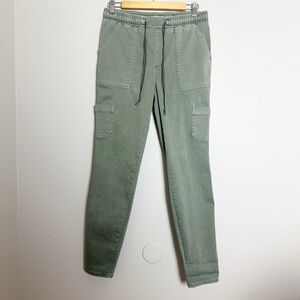 Maurices Army Green Cargo Stretch Pants